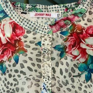 Johnny Was blouse for sale.